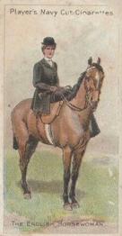 1905 Player's Riders of the World #26 The English Horsewoman Front