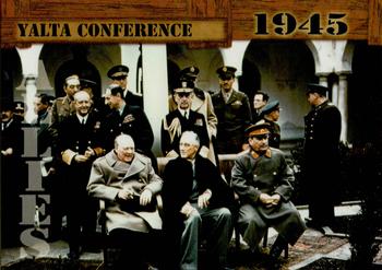 2021 Historic Autographs 1945 The End of WWII - Radiant Allies #16 Yalta Conference Front