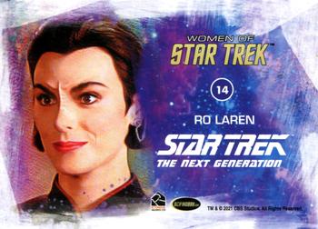 2021 Rittenhouse Women of Star Trek Art & Images #14 Ro Laren Back