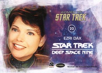 2021 Rittenhouse Women of Star Trek Art & Images #22 Ezri Dax Back