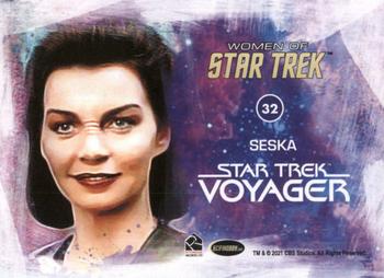 2021 Rittenhouse Women of Star Trek Art & Images #32 Seska Back