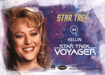 2021 Rittenhouse Women of Star Trek Art & Images #34 Kellin Back