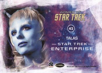 2021 Rittenhouse Women of Star Trek Art & Images #42 Talas Back