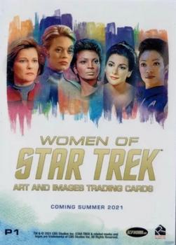 2021 Rittenhouse Women of Star Trek Art & Images #P1 Uhura Back