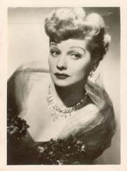 1951 Greiling Serie C #111 Lucille Ball Front