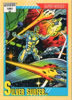 1991 Impel Marvel Universe II - Promos #45 Silver Surfer Front