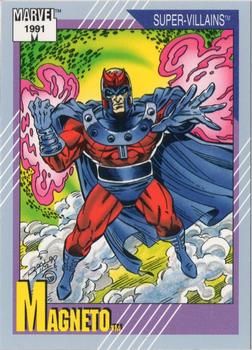 1991 Impel Marvel Universe II - Promos #57 Magneto Front