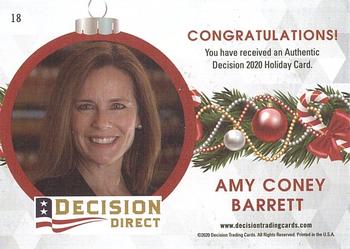 2020 Decision Direct Holiday #18 Amy Coney Barrett Back