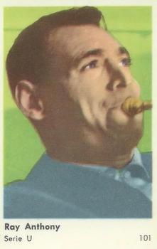 1959 Dutch Gum Serie U #U101 Ray Anthony Front