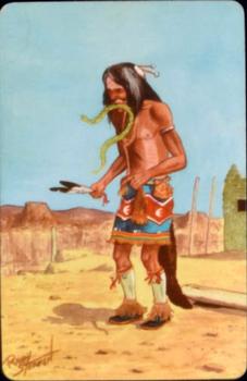 1956 Armour Star Franks Indian Language #NNO Hopi Snake Dancer Front