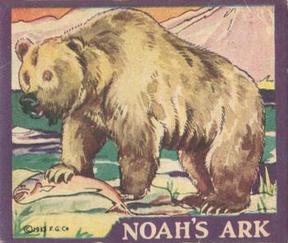 1933 Flatbush Gum Noah's Ark (R100) #NNO Alaskan Brown Bears Front