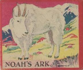 1933 Flatbush Gum Noah's Ark (R100) #NNO American Mountain Goat Front