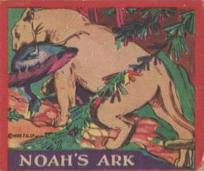 1933 Flatbush Gum Noah's Ark (R100) #NNO American Puma Front