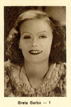 1932 Monopol Filmbilder A #1 Greta Garbo Front