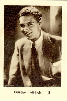 1932 Monopol Filmbilder A #8 Gustav Fröhlich Front