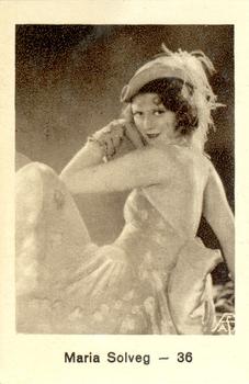 1932 Monopol Filmbilder A #36 Maria Solveg Front
