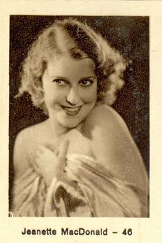 1932 Monopol Filmbilder A #46 Jeanette MacDonald Front