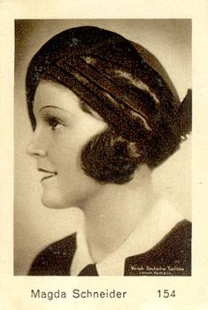 1932 Monopol Filmbilder A #154 Magda Schneider Front