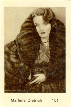 1932 Monopol Filmbilder A #161 Marlene Dietrich Front