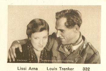 1932 Monopol Filmbilder B #332 Lissy Arna / Luis Trenker Front
