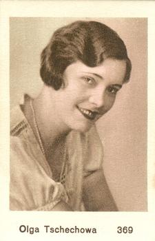 1932 Monopol Filmbilder B #369 Olga Tschechowa Front