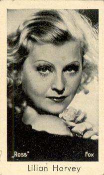 1930-39 Bensdorp Series A #1 Lilian Harvey Front