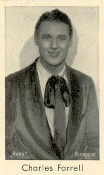 1930-39 Bensdorp Series D #182 Charles Farrell Front