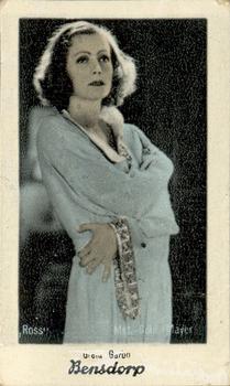 1930-39 Bensdorp Series E #202 Greta Garbo Front