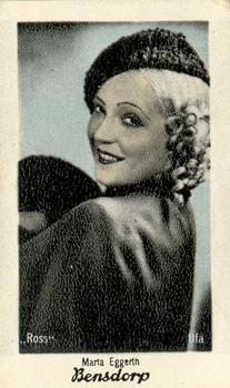 1930-39 Bensdorp Series E #244 Martha Eggerth Front