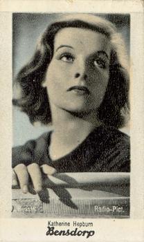 1930-39 Bensdorp Series G #346 Katharine Hepburn Front