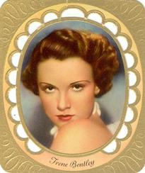1936 Garbaty Passion Cigaretten Galerie Schoner-Frauen Des Films (Gallery of Beautiful Women in Films) #74 Irene Bentley Front