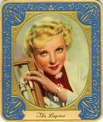 1936 Garbaty Passion Cigaretten Galerie Schoner-Frauen Des Films (Gallery of Beautiful Women in Films) #126 Ida Lupino Front