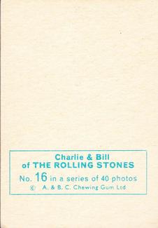 1965 A&BC The Rolling Stones #16 Charlie & Bill Back