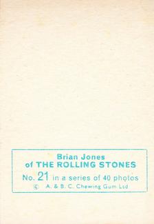 1965 A&BC The Rolling Stones #21 Brian Jones Back