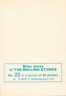 1965 A&BC The Rolling Stones #22 Brian Jones Back