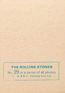 1965 A&BC The Rolling Stones #29 The Rolling Stones Back