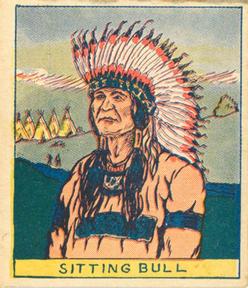 1930 Western Series of 48 (R130) #308 Sitting Bull Front
