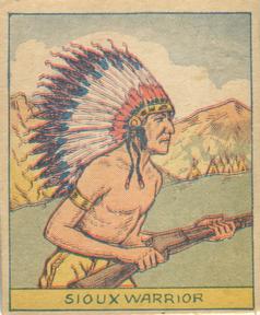 1930 Western Series of 48 (R130) #333 Sioux Warrior Front