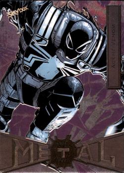 2021 SkyBox Metal Universe Marvel Spider-Man #1 Agent Venom Front