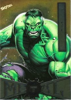 2021 SkyBox Metal Universe Marvel Spider-Man #33 Hulk Front