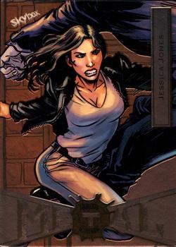 2021 SkyBox Metal Universe Marvel Spider-Man #40 Jessica Jones Front