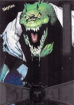 2021 SkyBox Metal Universe Marvel Spider-Man #44 Lizard Front