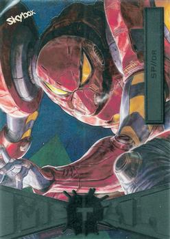 2021 SkyBox Metal Universe Marvel Spider-Man #63 SP//dr Front