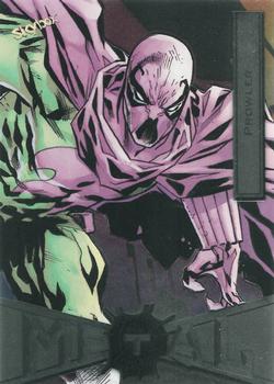 2021 SkyBox Metal Universe Marvel Spider-Man #66 Prowler Front