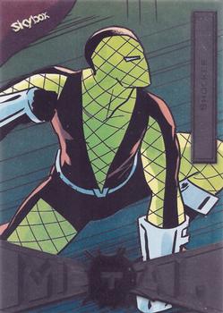 2021 SkyBox Metal Universe Marvel Spider-Man #78 Shocker Front