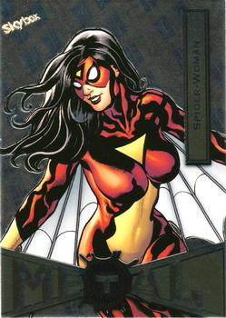 2021 SkyBox Metal Universe Marvel Spider-Man #87 Spider-Woman Front