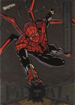 2021 SkyBox Metal Universe Marvel Spider-Man #88 Superior Spider-Man Front