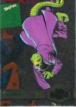 2021 SkyBox Metal Universe Marvel Spider-Man #144 Lizard Front