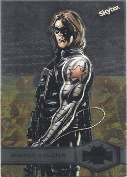 2021 SkyBox Metal Universe Marvel Spider-Man #199 Winter Soldier Front