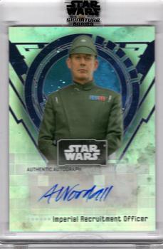 2022 Topps Star Wars Signature Series #A-AW Andrew Woodall Front